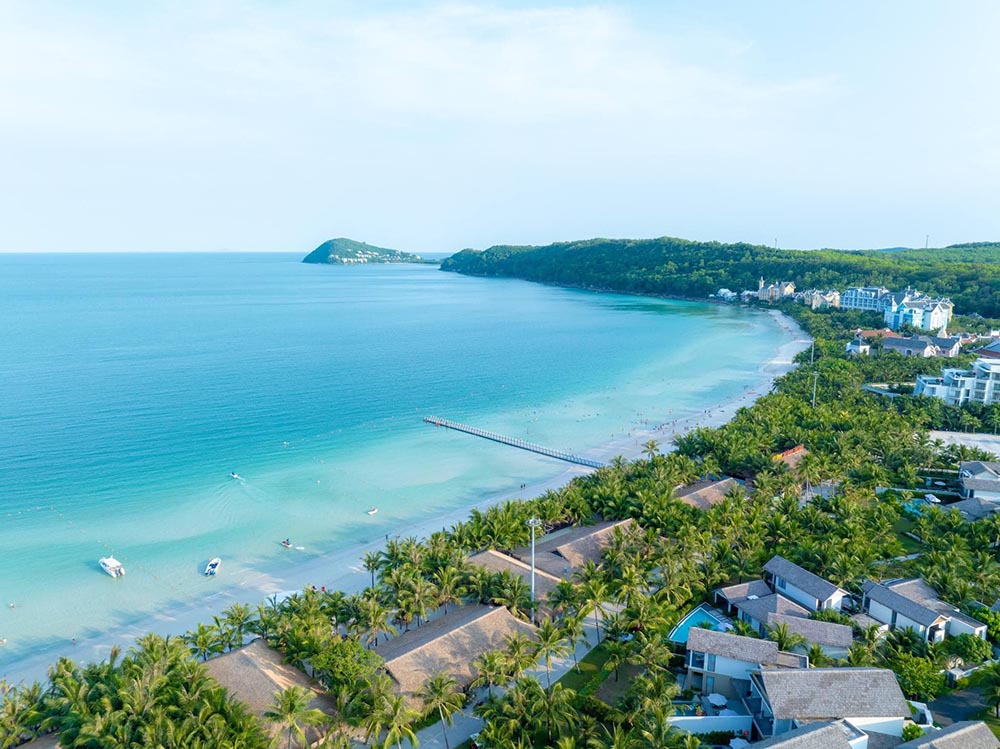 Khem beach in phu quoc